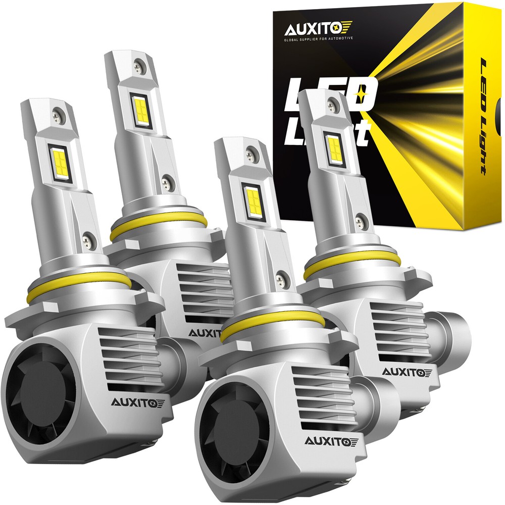 4/8X 9005 9006 LED Combo Headlight Bulbs 6000k High Low Beam Kit Super White