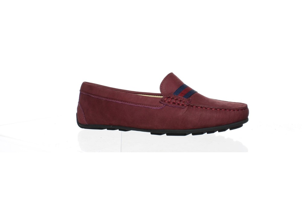 Driver Club USA Womens Mulberry2 Wine Nubuck Loafers Size 6.5 (1600466)