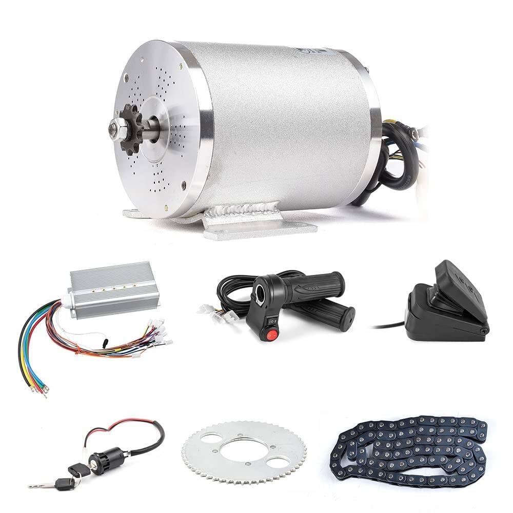 72V 3000W DIY Brushless Motor Kit for E-Bike & Electric Scooter Speed Control