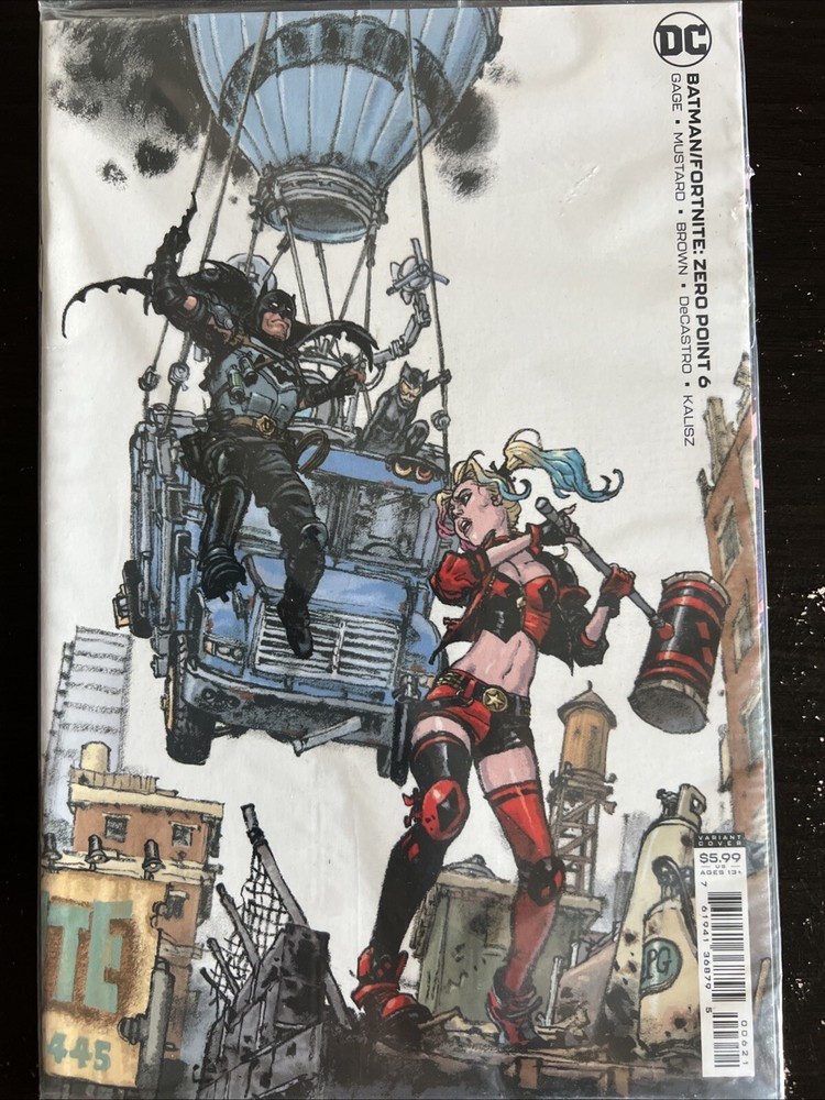 BATMAN FORTNITE ZERO POINT 6 (2021) KIM JUNG GI SEALED POLYBAG VARIANT ~UNOPENED