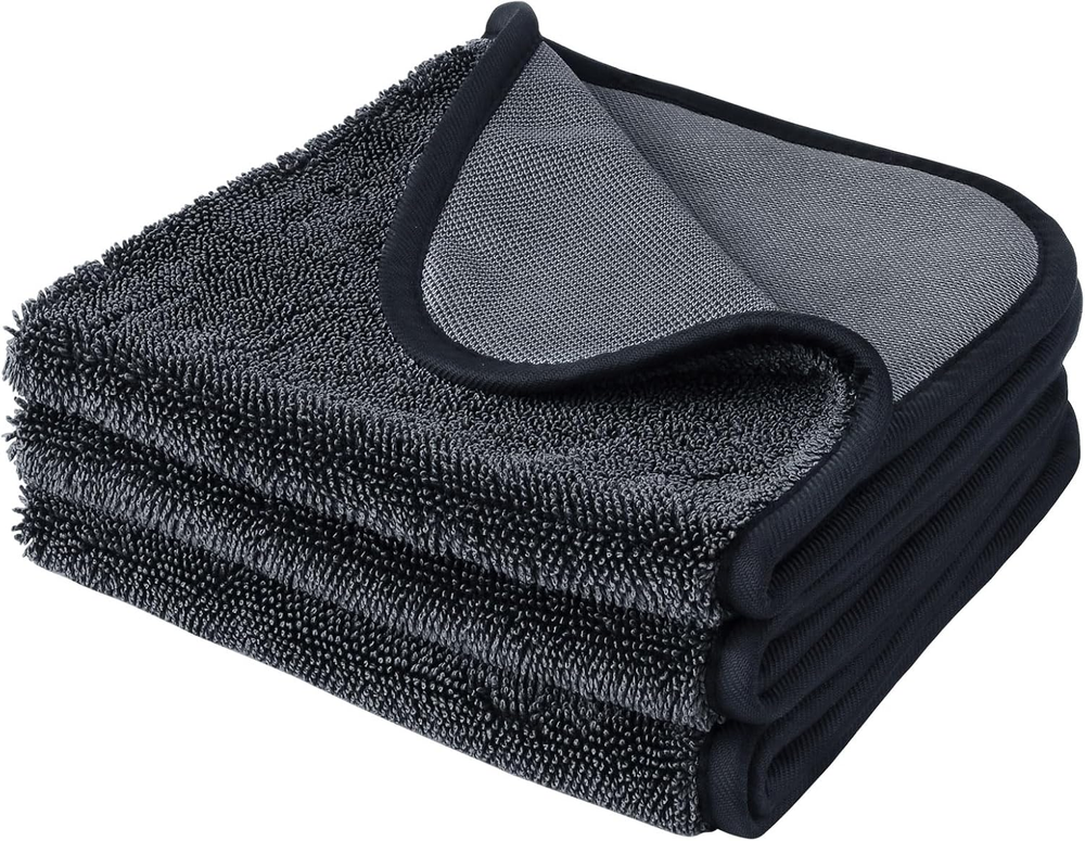 3-Pack Microfiber Towels for Car (16