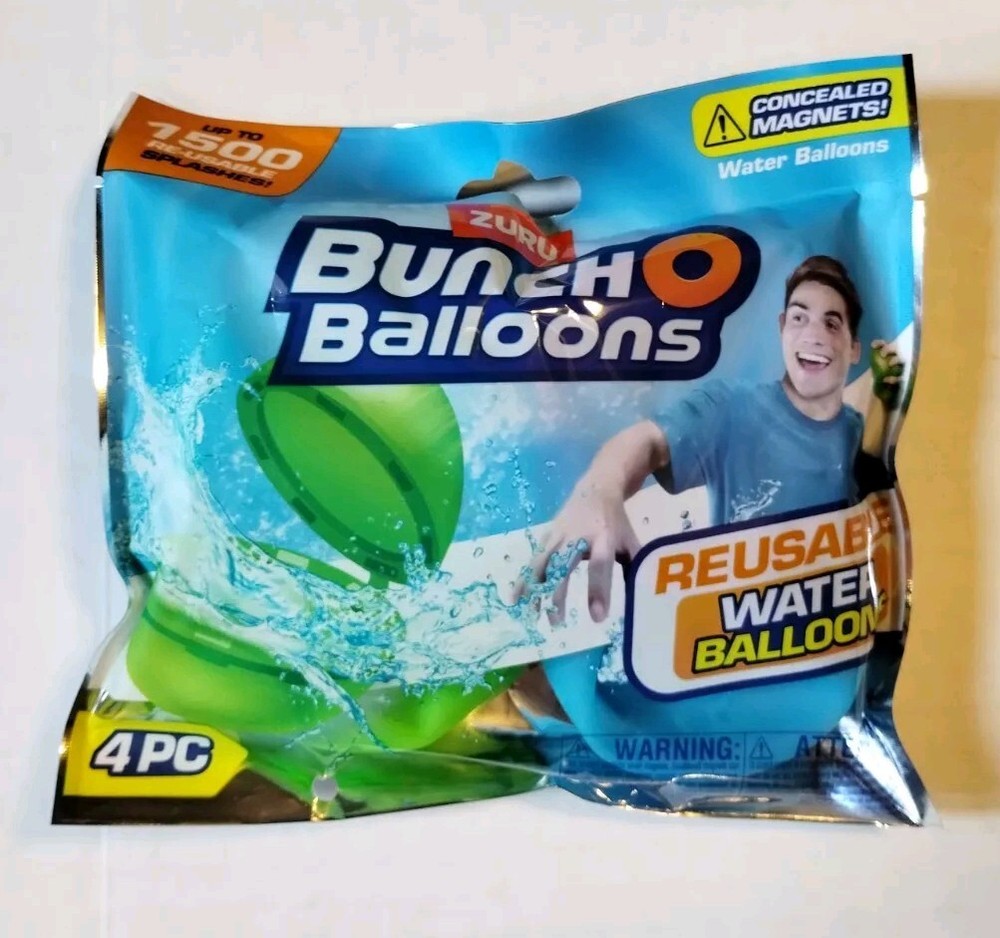 O Balloons Reusable Water Balloons 4 Pack by ZURU