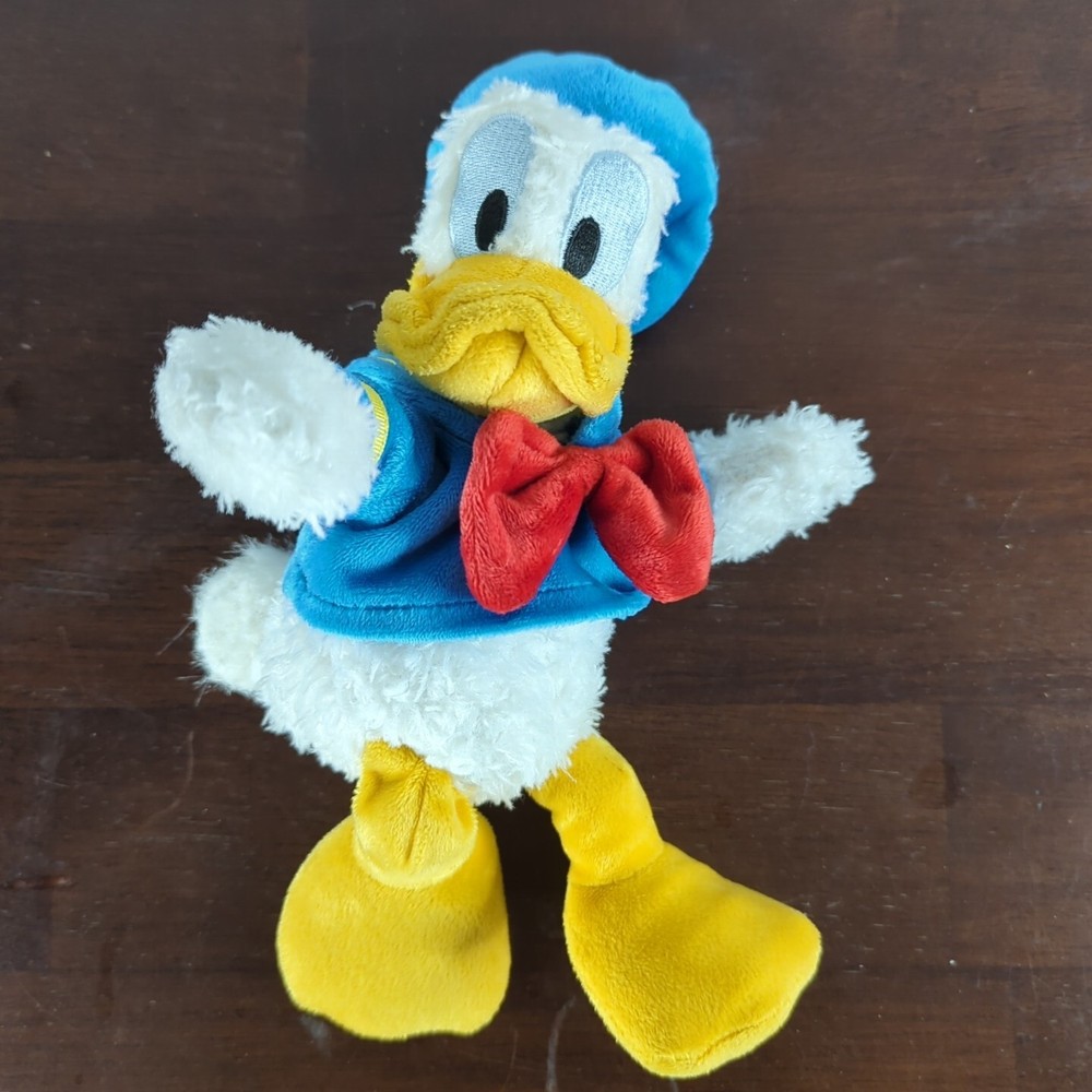 Disney Parks Original 9-Inch Donald Duck Soft Plush Stuffed Animal