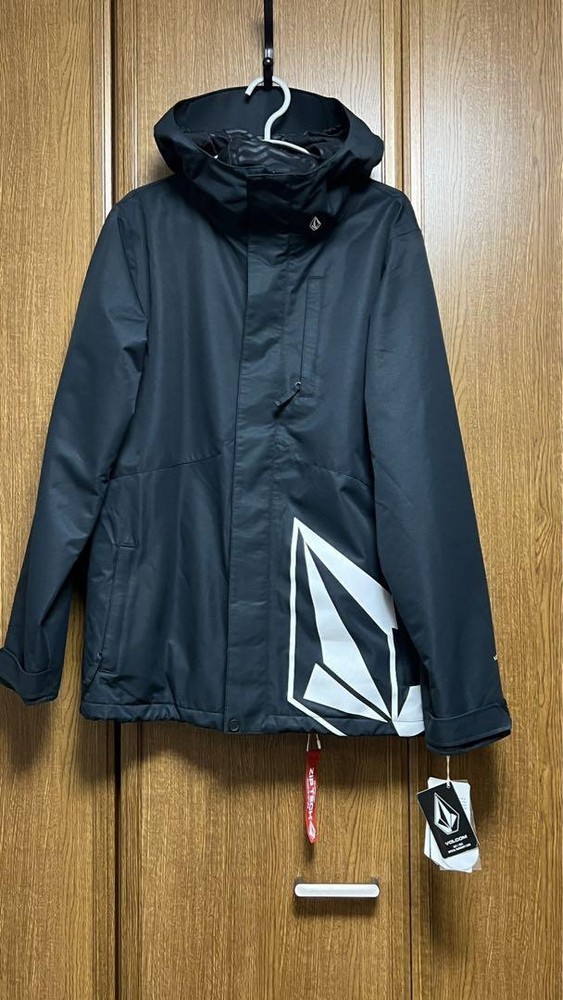 Volcom Snowboard Down Jacket Mens Size S Black