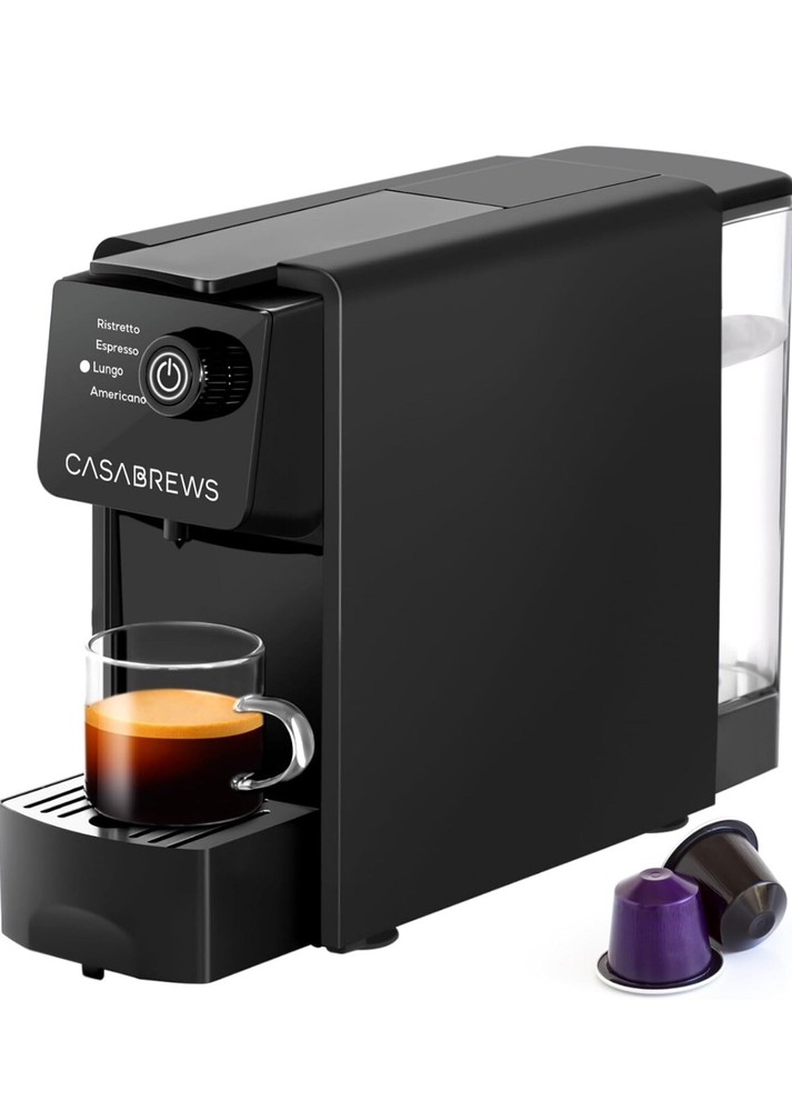 CASABREWS Espresso Machine for Nespresso Original Pods, 20 Bar Coffee Machine...