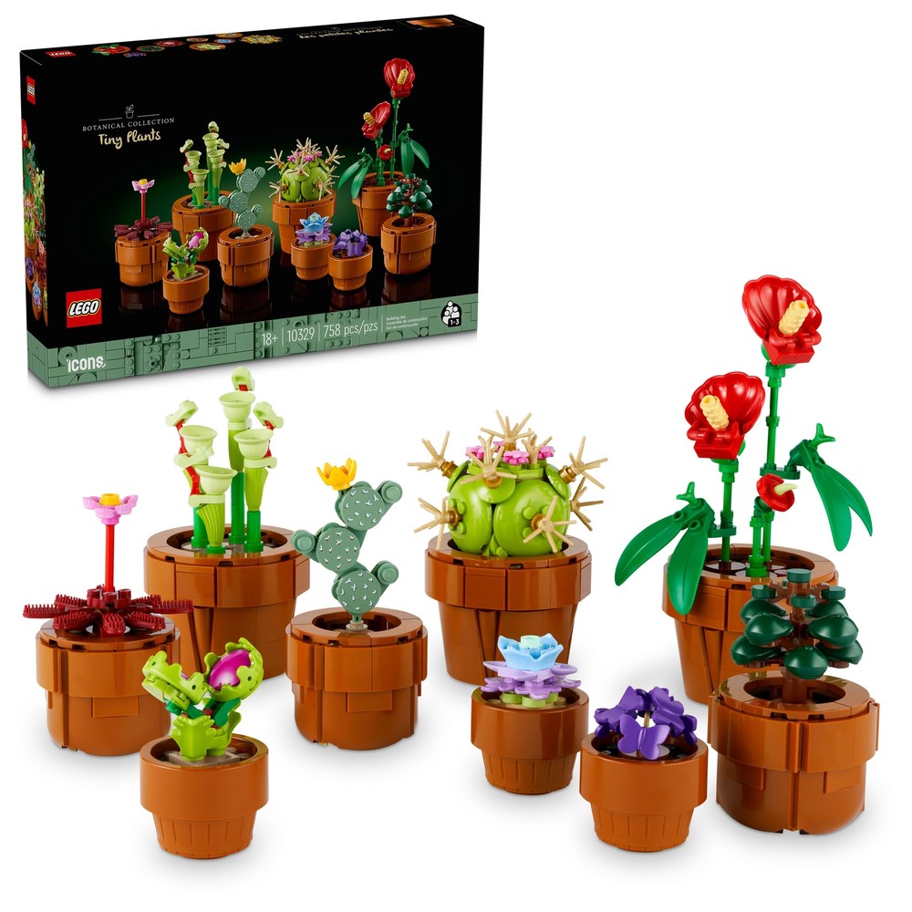 LEGO Tiny Plants Building Kit 10329 Botanical Collection  