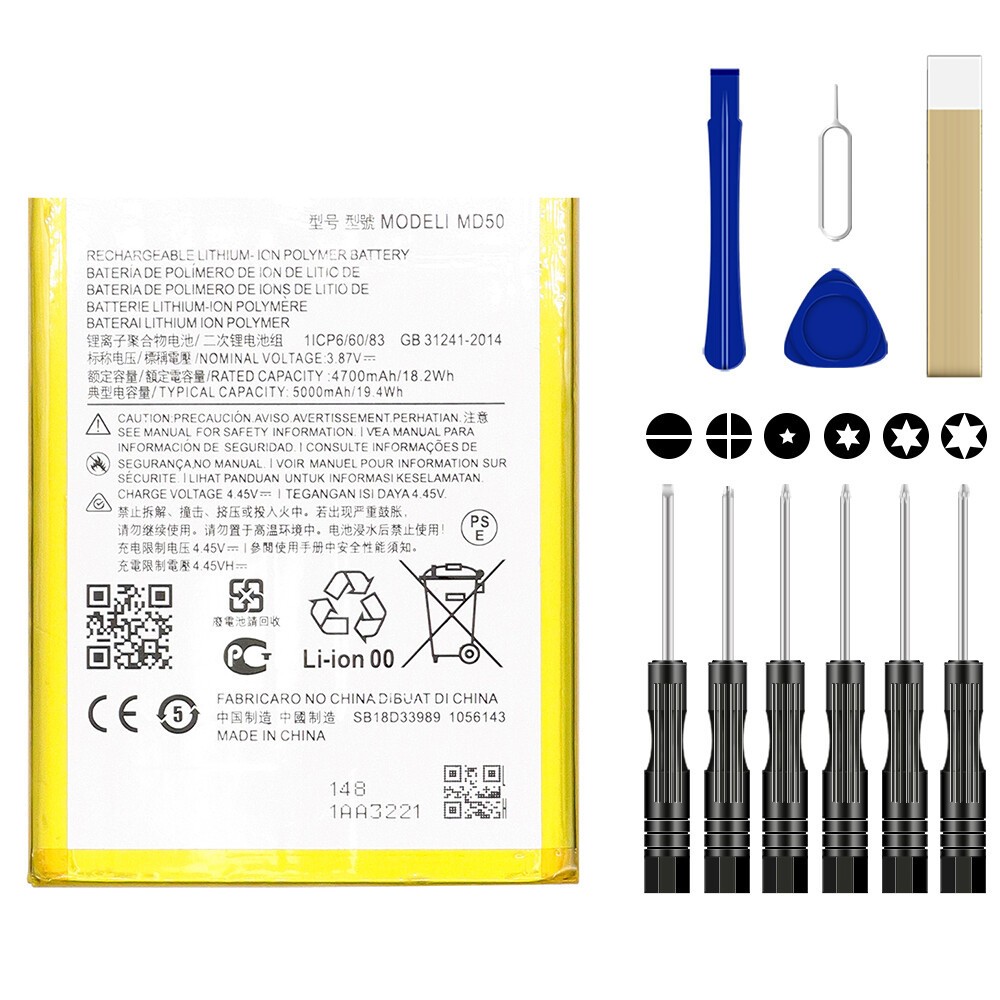 For Motorola Moto G Styl  5G XT2131 XT2131-1Replacement MD50 Battery Tool