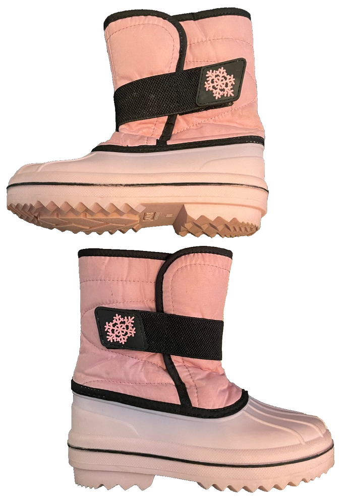 CHILDRENS PLACE GIRL'S Pink Winter/Snow BOOTS - Child's Sz 11 - EUC! Dry &Warm!