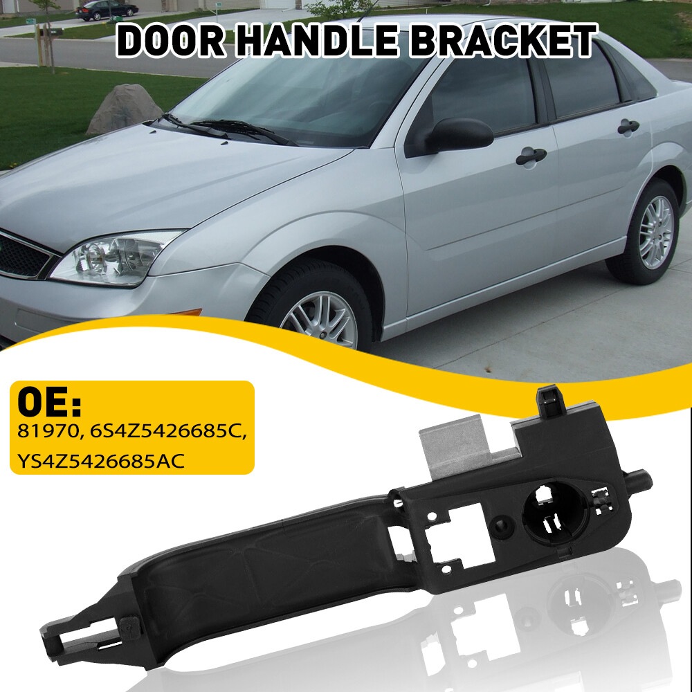 Driver Side Front Left Exterior Door Handle Bracket Base For Ford Focus 2000-2007