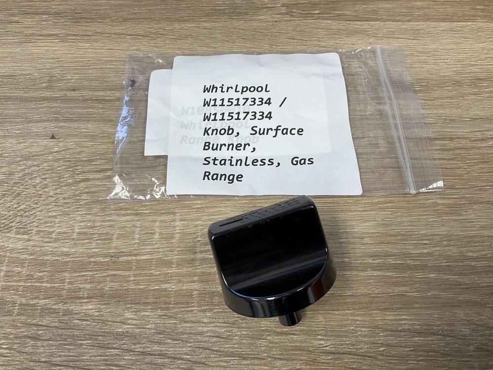 Whirlpool W11517334 Stove Oven Control Knob