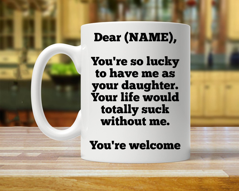 Daughter Gift To Dad Funny Dad Gift From Daughter Dad Gift From Daughter Gift