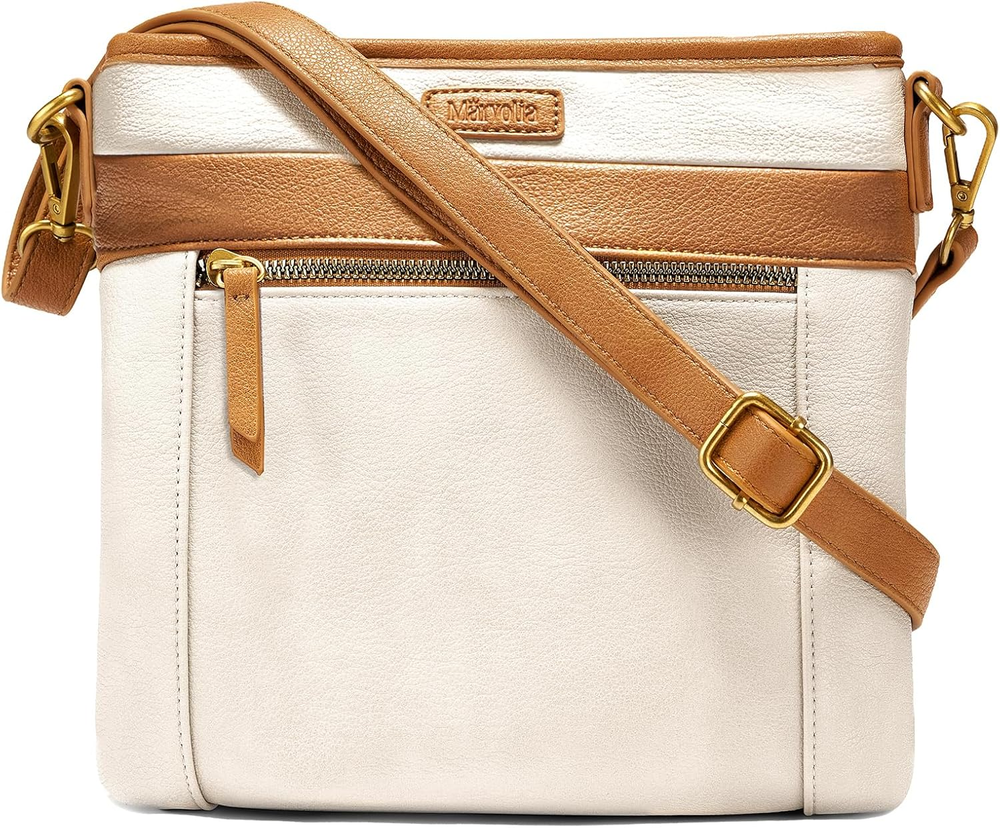 Marvolia Crossbody Bags for Women Small Crossbody Purse Trendy PU Leather