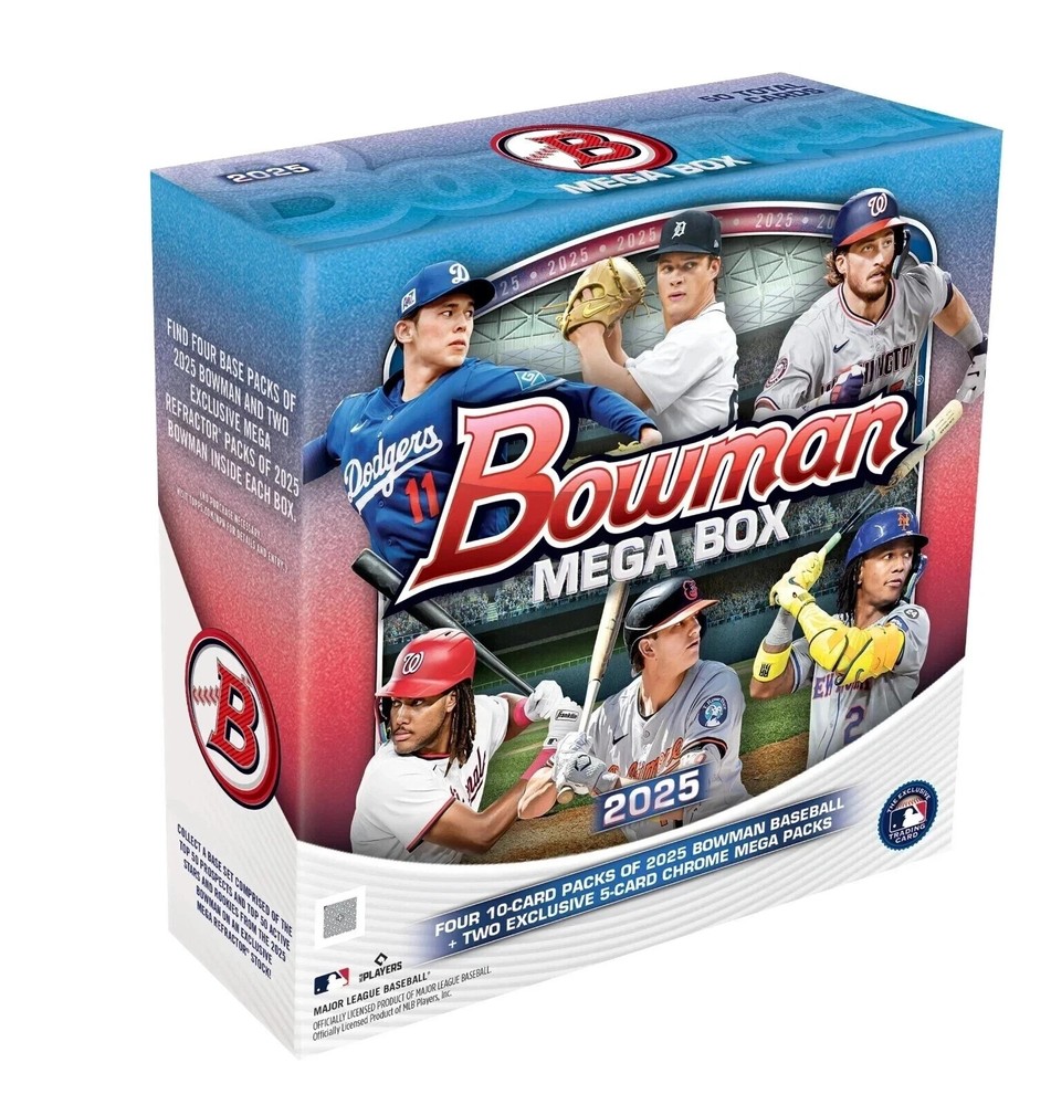2025 Bowman Baseball Mega Box Rip & Ship Break