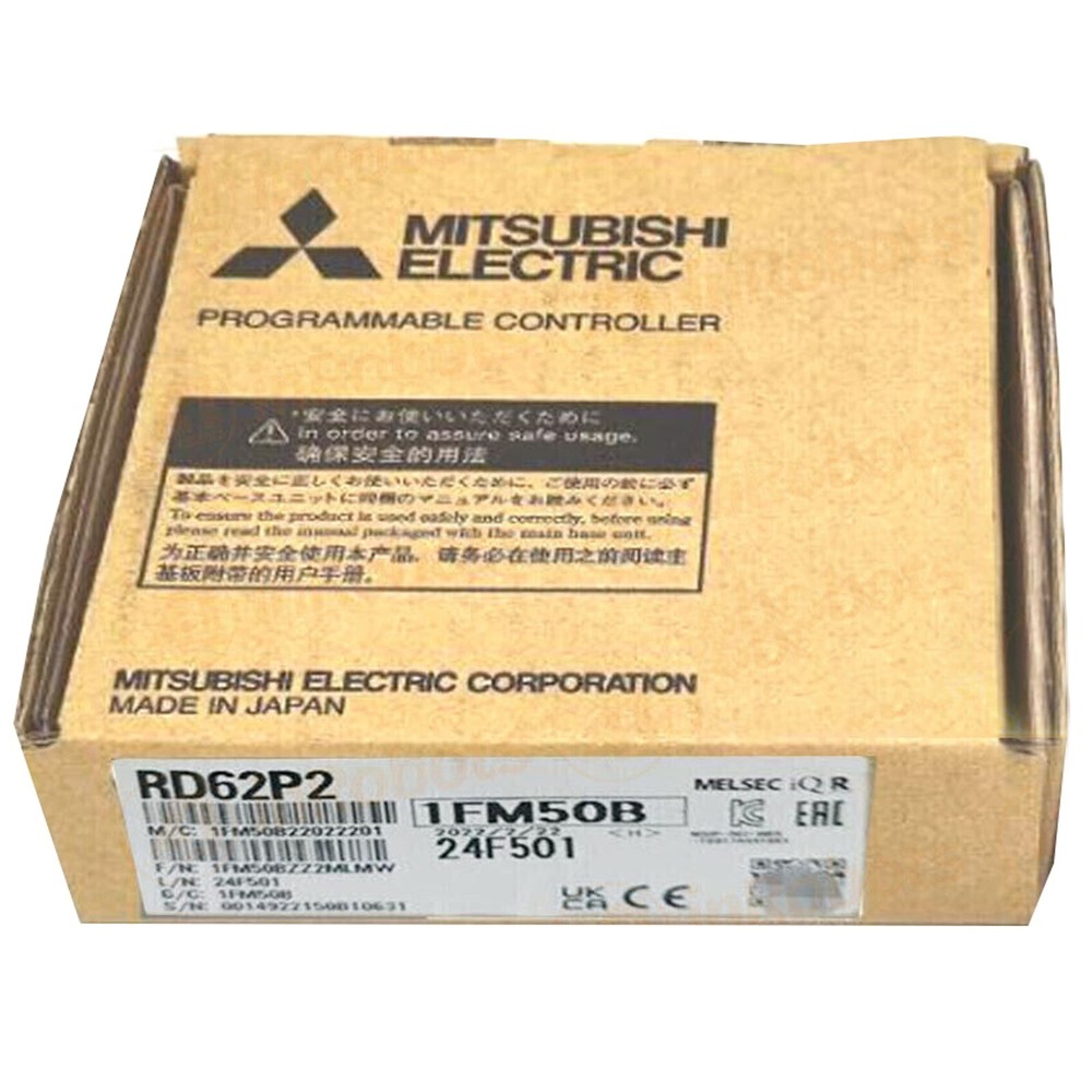 RD62P2 New Sealed Mitsubishi PLC Module RD62P2
