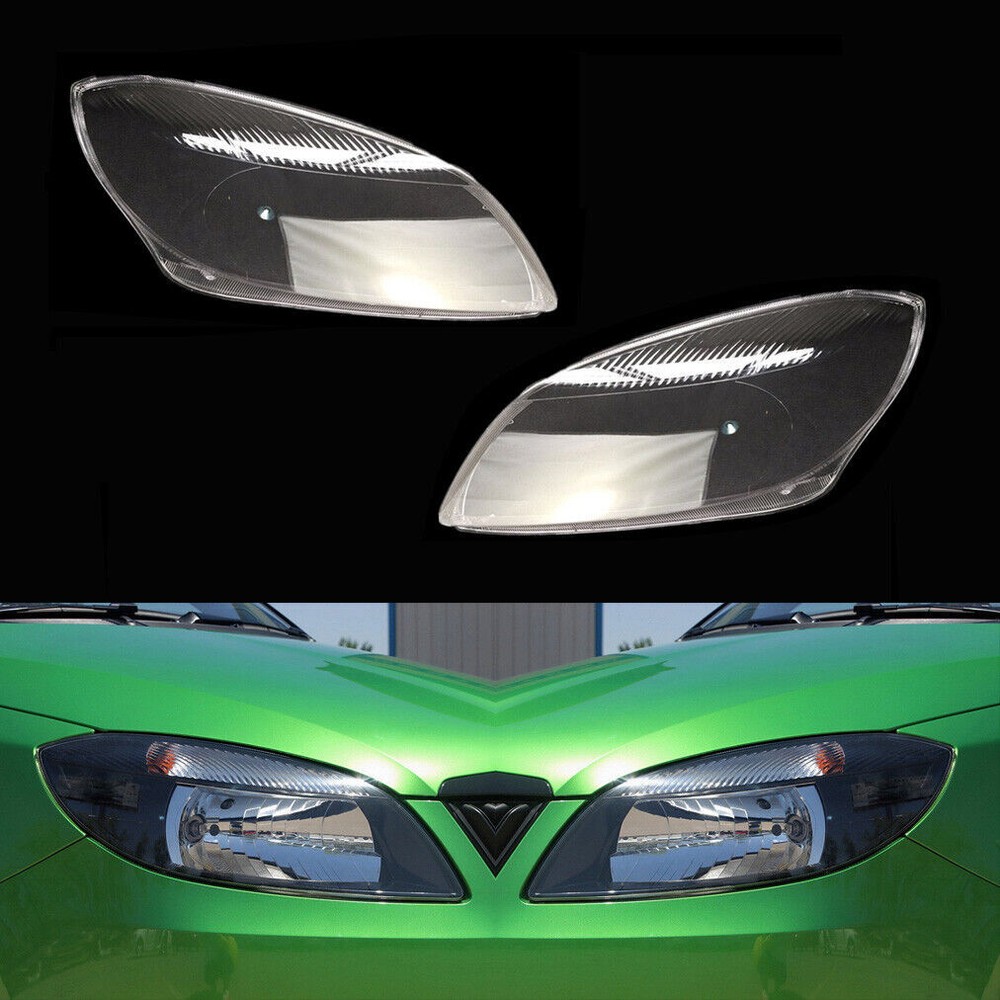 Headlight Lens Headlamp Shell Cover Cap for Skoda Fabia 2012 2013 2014 Pair