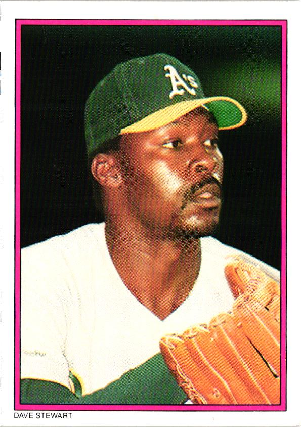 1988 Topps Mail-In Glossy All-Star #33 Dave Stewart Baseball Card