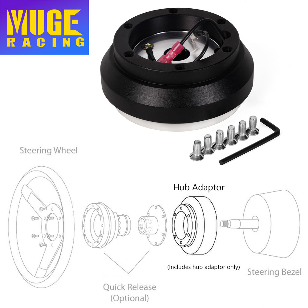 New Aluminum Steering Wheel Short Hub Adapter Boss Kit 120H For Corolla Camry