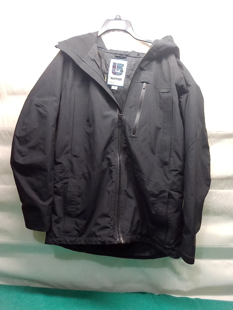 Men’s Burton Chittagong Gore-Tex Snowboard Shell Anorak Black Jacket | XLarge