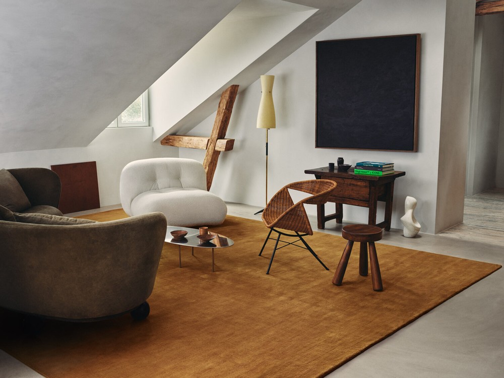 Solid Plain Nz Wool Latest Hand Tufted Carpet Area Rug