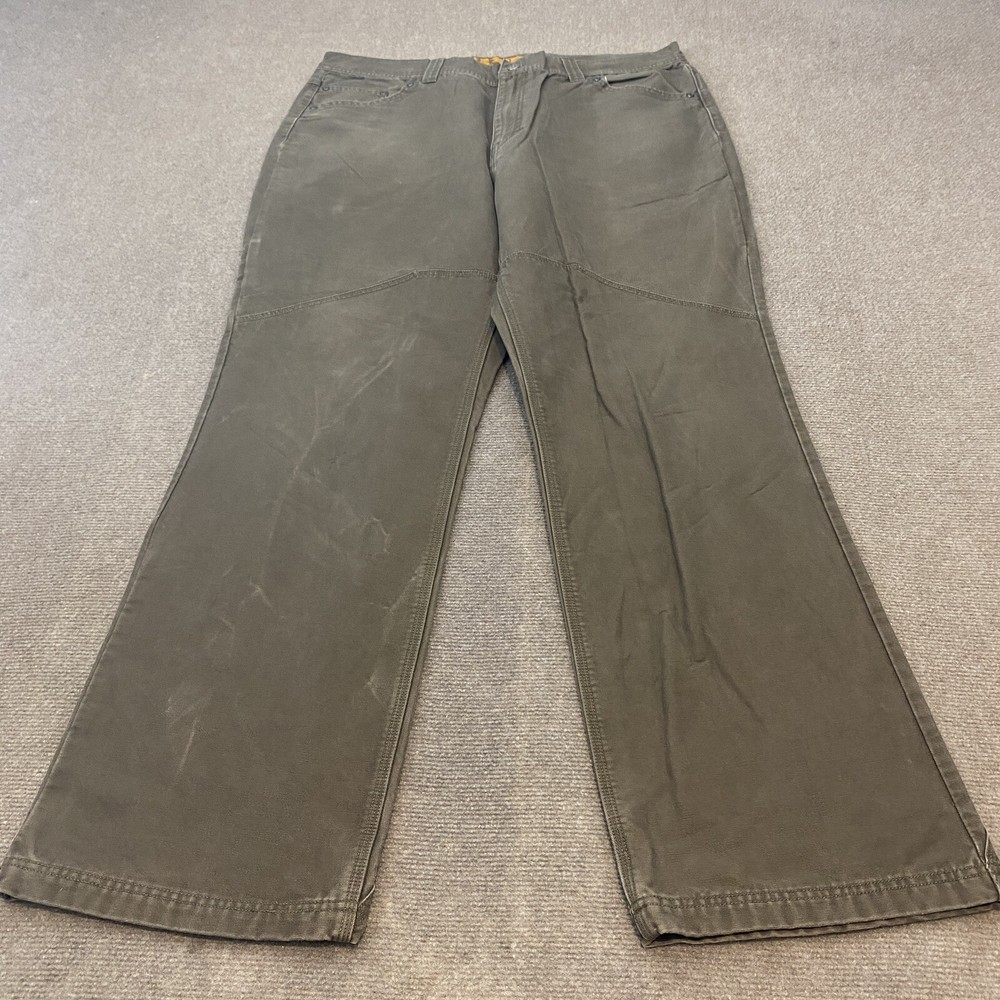 Under Armour Pants Men's 40 (39) Brown Hiking Outdoor Canvas Measures 39x32