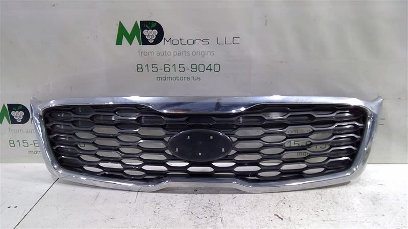2019-2021 KIA SORENTO FRONT BUMPER GRILLE OEM 86380-C6510