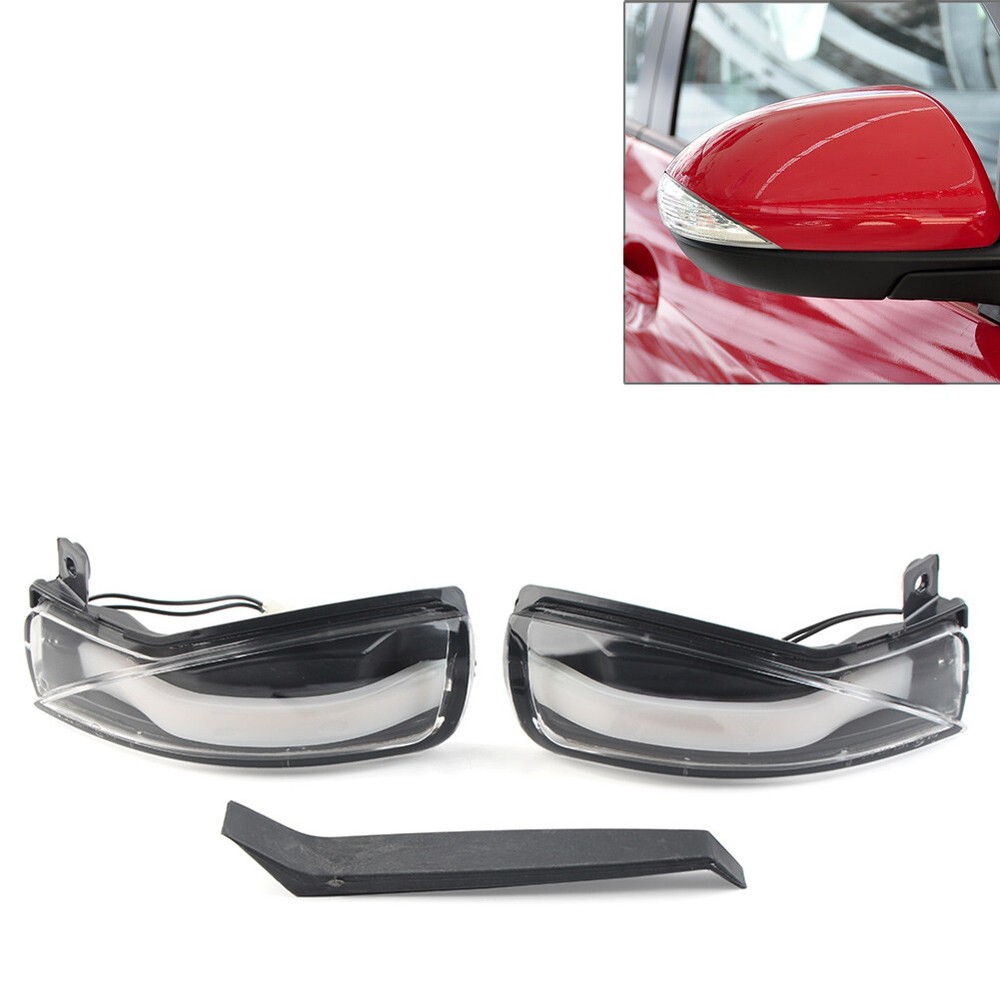 1Pair Side Mirror Lamp Turn Signal For Mazda 3 BL 2008-14 For Mazda 6 GH 2007-15