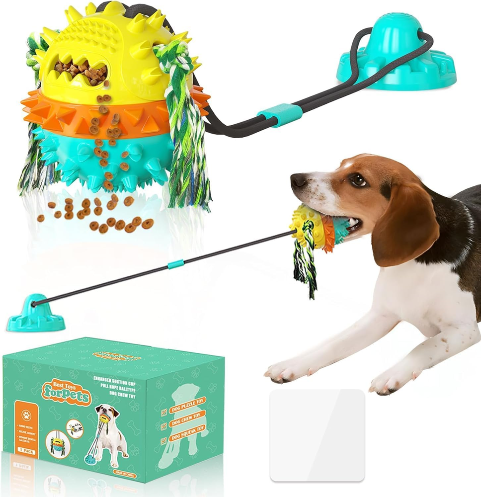 Dog Toys for Aggressive Chewers Interactive Indestructible Puzzle Stimulating Ch