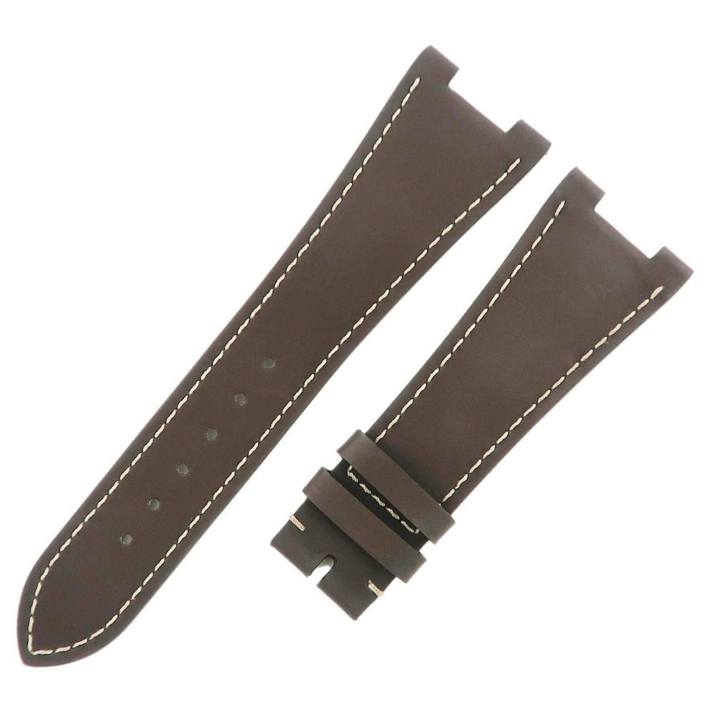 Patek Philippe Nautilus Genuine Cowhide Brown Leather Band Replacement Parts