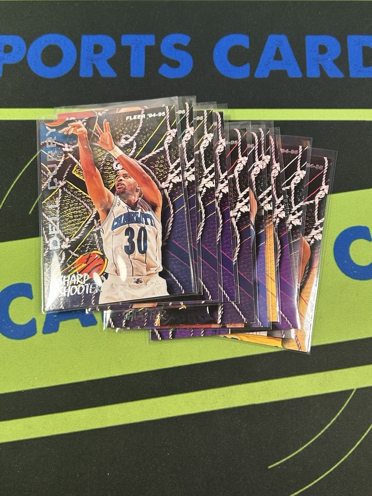 1994-95 Fleer Basketball “Sharp Shooter” Complete Insert Set