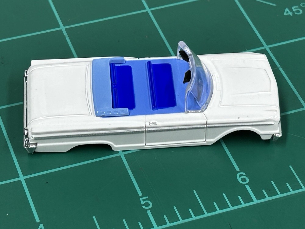 DASH MOTORSPORTS FORD FAIRLANE Convertable TJET SLOT CAR BODY  Tjet Style Aurora