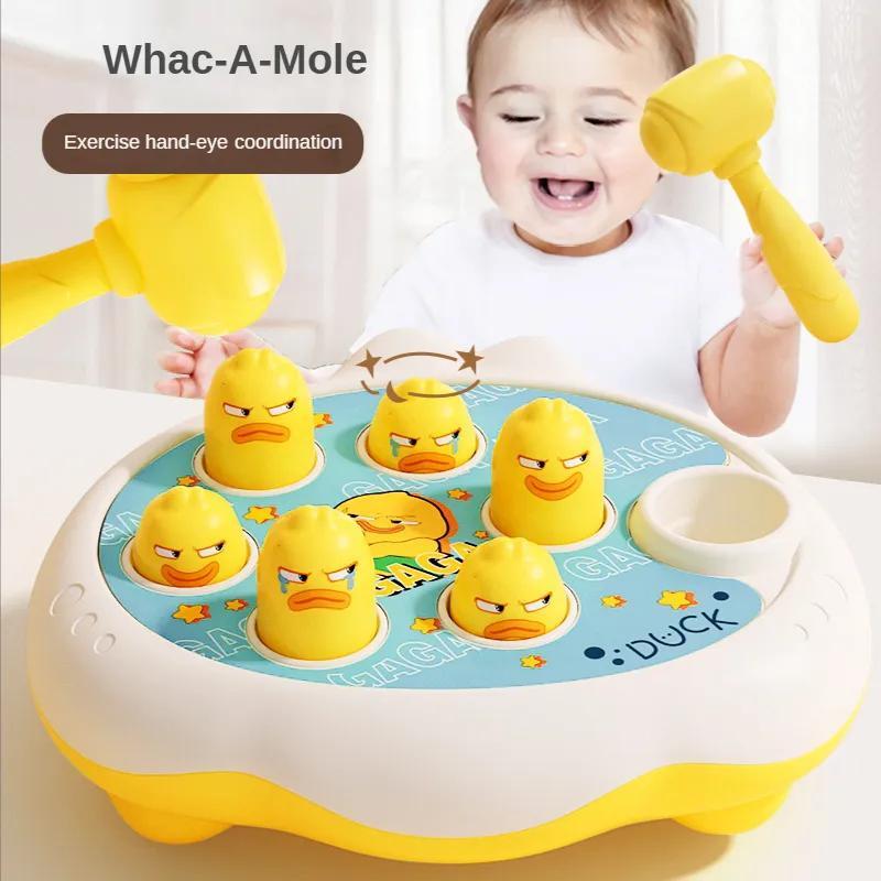 Cartoon Whac-a-mole Baby Toy - Fun Montessori Educational Knocking Game