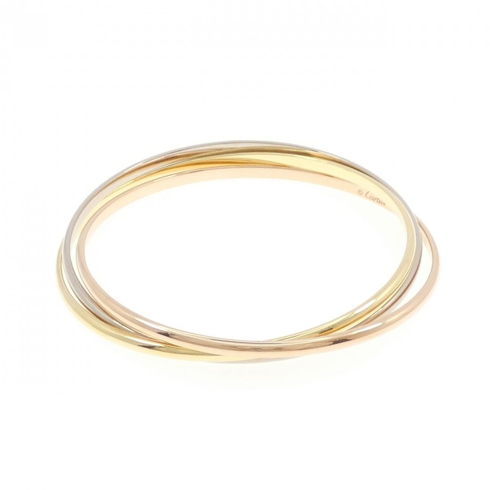 Authentic Cartier Trinity Bangle in 18K Gold Ref 270-004-021-6185