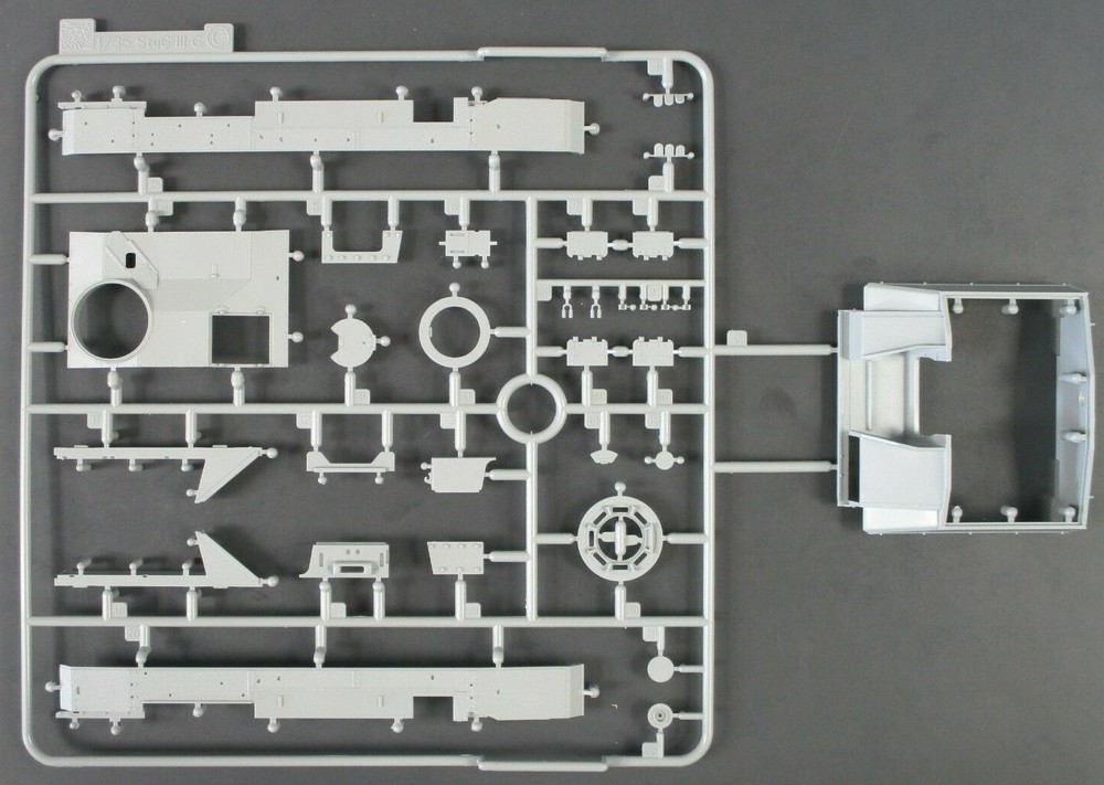 1/35 Cyber Hobby Stug III G with Muffler Parts Tree C Kit 6229