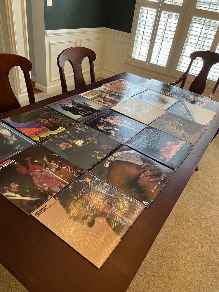 Lot of 18 Vintage Vinyls Various 60-70s Soul Funk Jazz Please See Pics & Desc