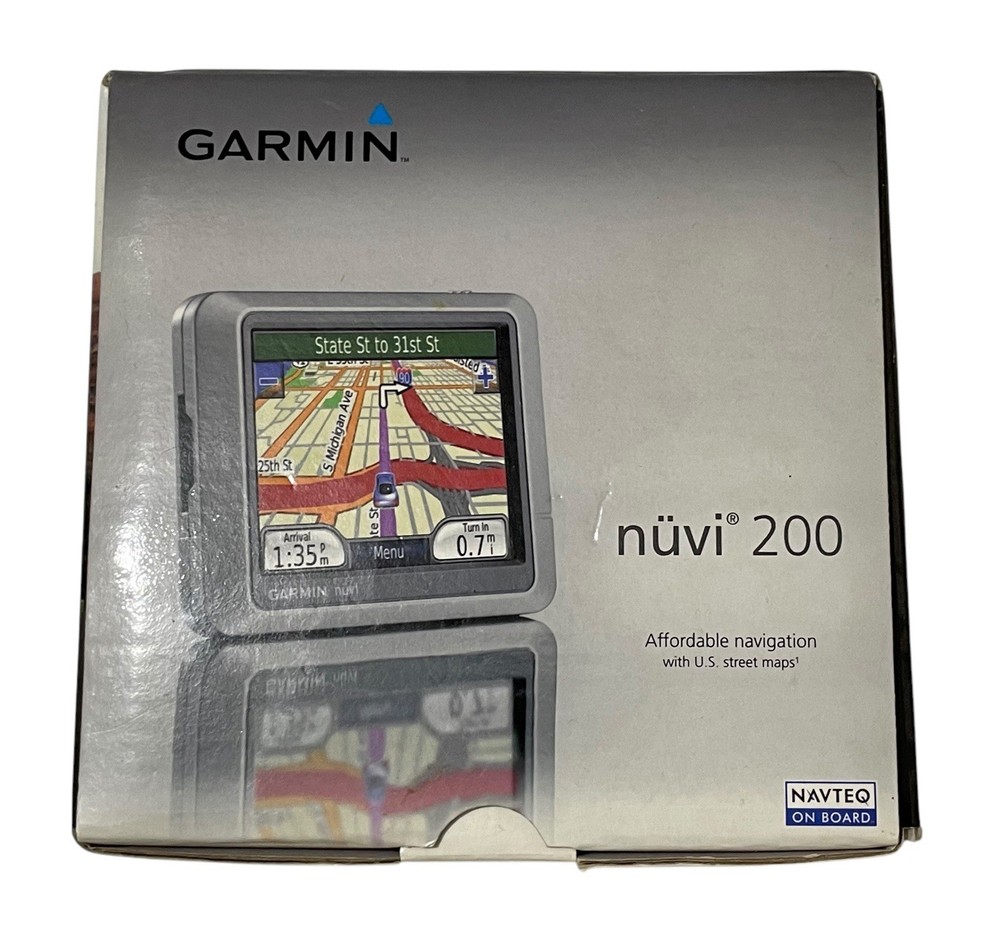 Garmin Nuvi 200 GPS Navigator with US Maps and Accessories