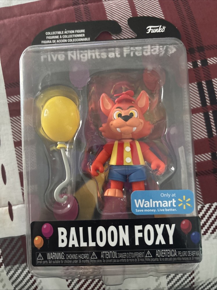 Funko Action Figure:🎈Five Nights At Freddy's - Balloon Foxy (Walmart Exclusive)
