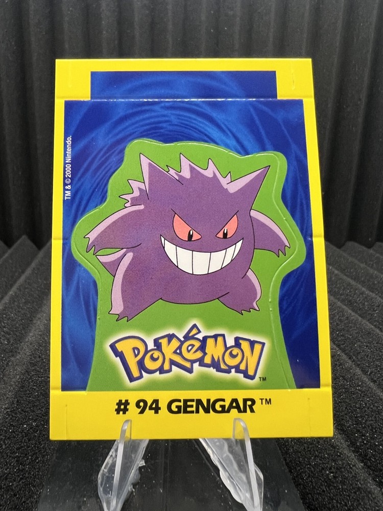 Gengar 94 Navarrete Kanto Buildable Pokemon Card 2000s Vintage