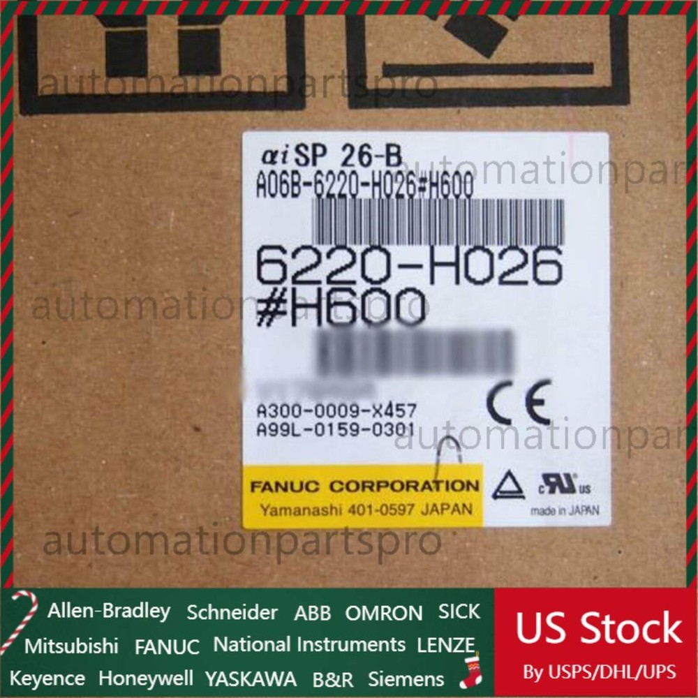 NEW Fanuc A06B-6220-H026#H600 Servo drive Amplifier  US Free TAX
