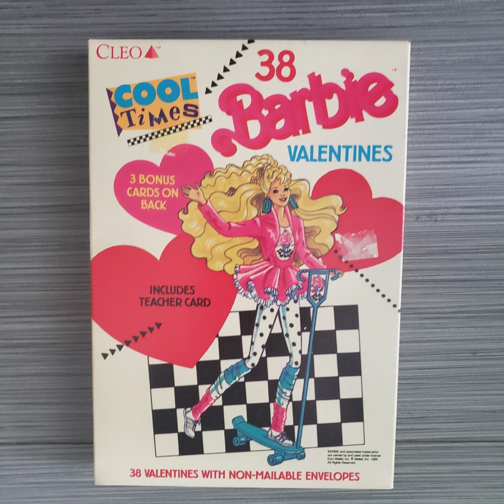 COOL TIMES 38 BARBIE VALENTINES DAY CARDS