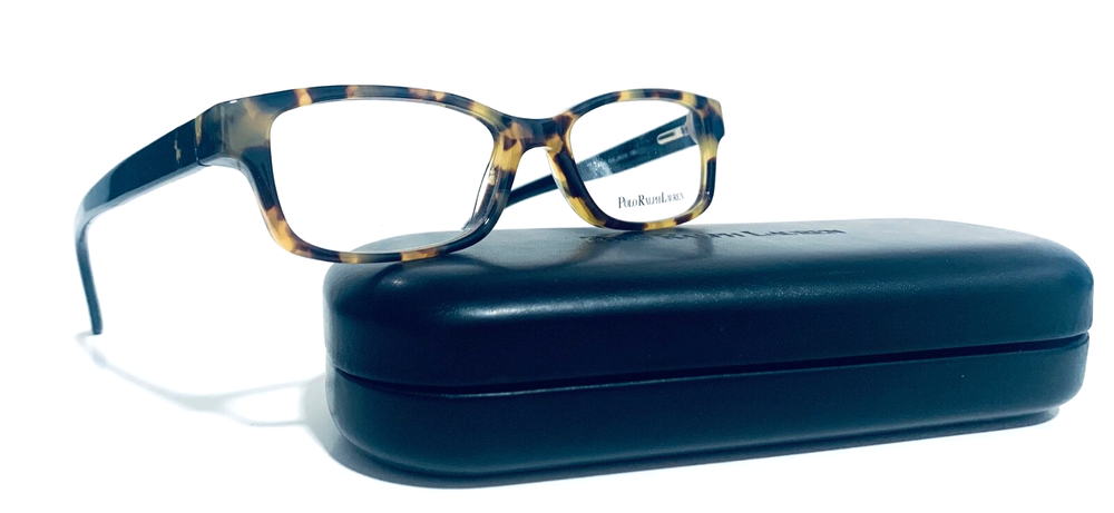 POLO RALPH LAUREN 8518 810 TORTOISE BLACK KIDS RX EYEGLASSES 48-16-130 W/CASE