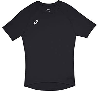 ASICS Womens Compression 1/2 Sleeve Team Black Size Medium