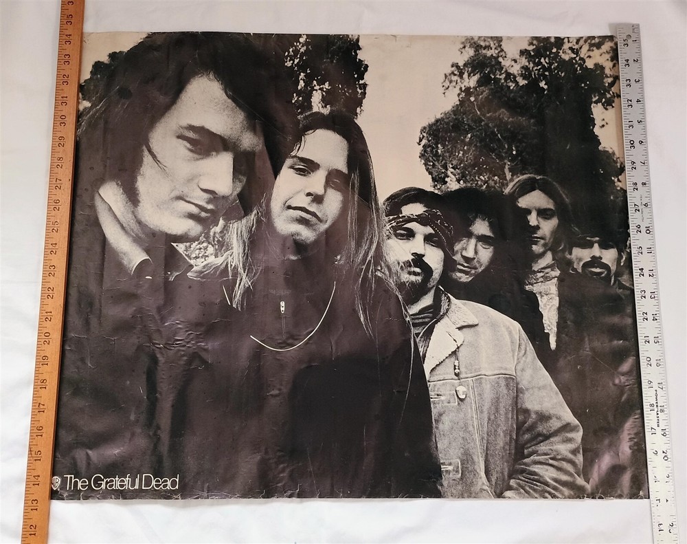 Vintage Grateful Dead Warner Bros Promo Concert Poster