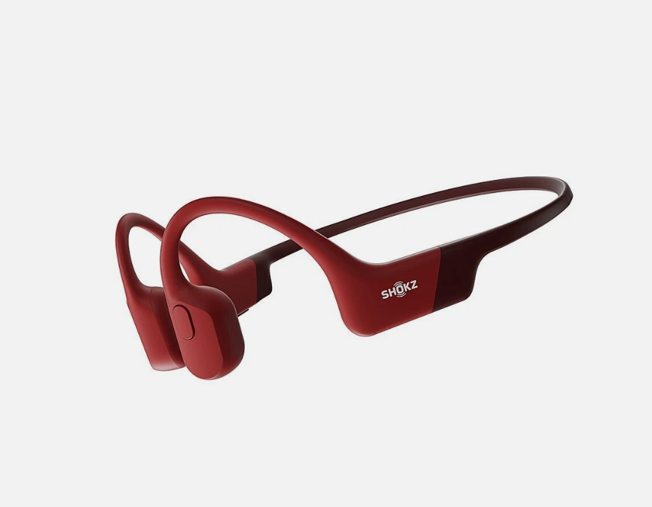 Shokz OpenRun Bone Conduction Open-Ear Endurance Headphones - Red (S803) - [LN]™