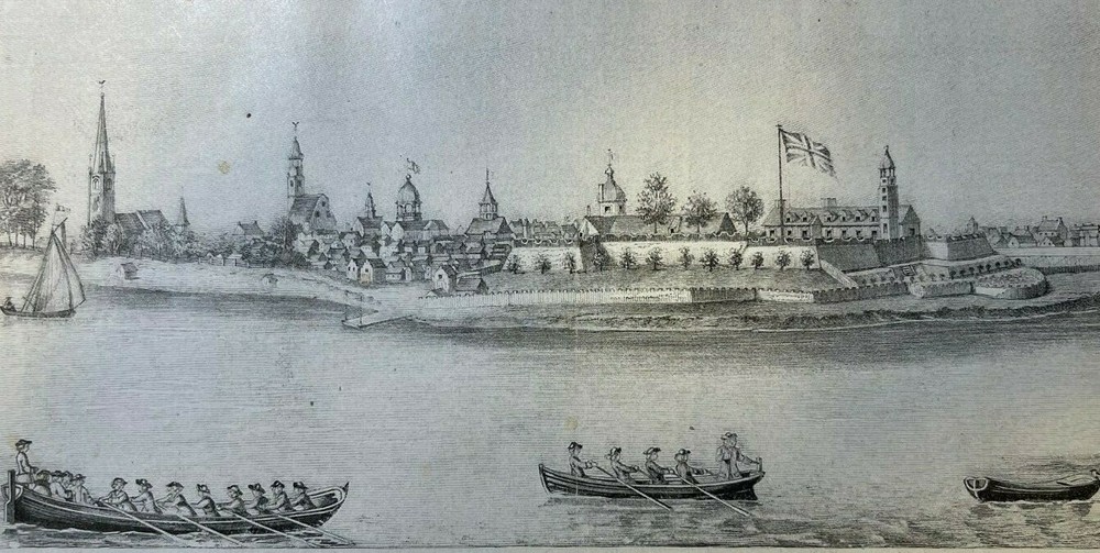 1898 Old New York City Fort Amsterdam Fort George De Smit's Vly Buckhorn Tavern