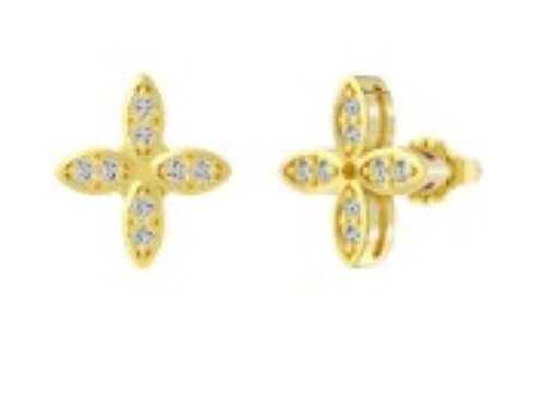 4 PT FLOWER CRYSTAL - EGP (APE12214K)