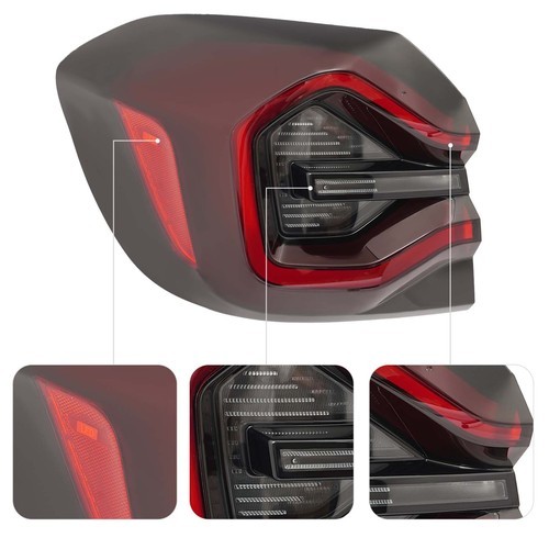 Tail Light, Left Side Outer Tail Light, LED Tail Light for 2022-2024 BMW X3(For