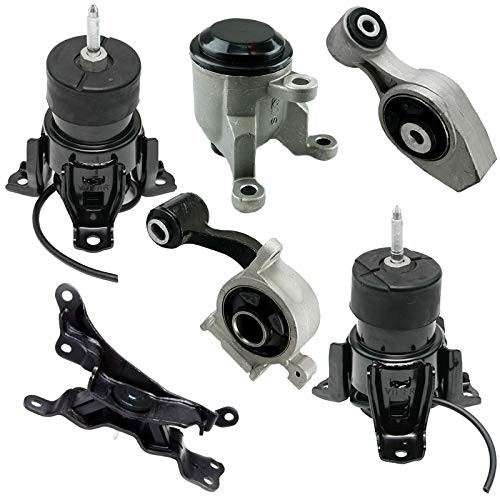 K2961 Engine Motor & Transmission Mount Kit 6pc Fits 2015-2020 Nissan Maxima3.5L