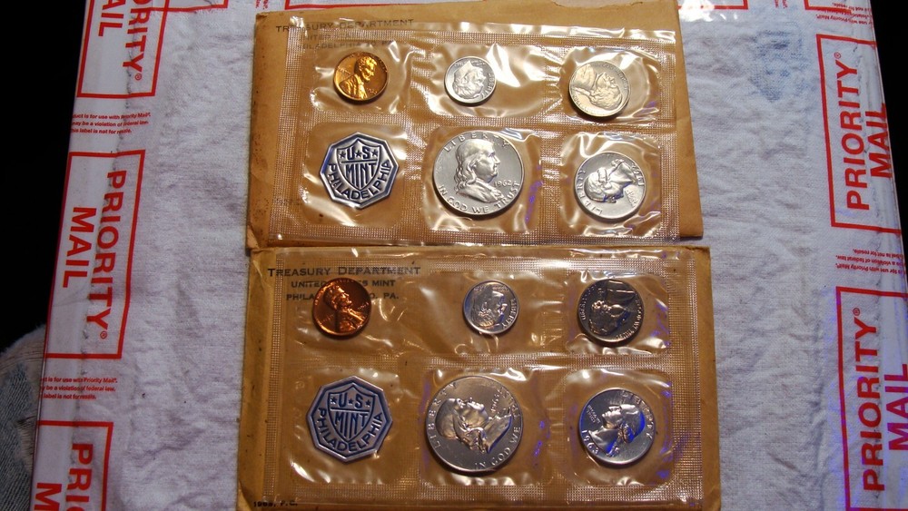 1962 & 1963 Silver Proof Sets OGP