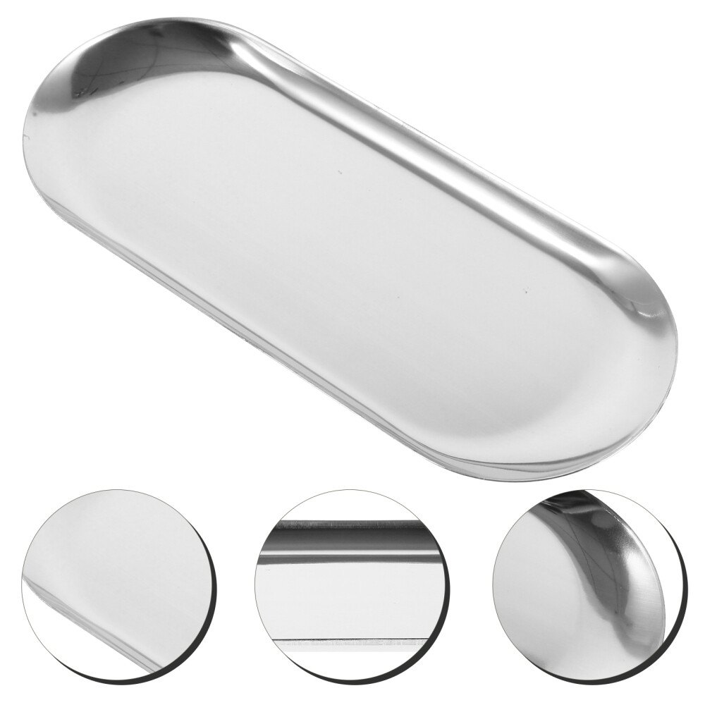 Oval Fruit and Snack Serving Platters Decorative Towel Tray Dishes