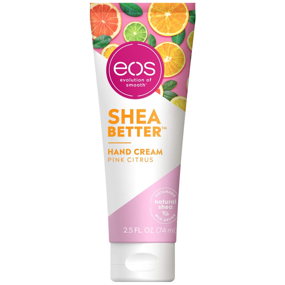 Pink Citrus Hand Cream with Shea Butter for Soft Smooth Skin 24H Hydration  